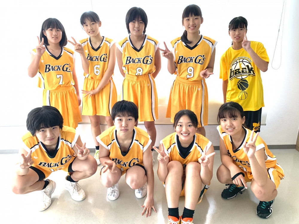 下関バスケットボールクリニック back