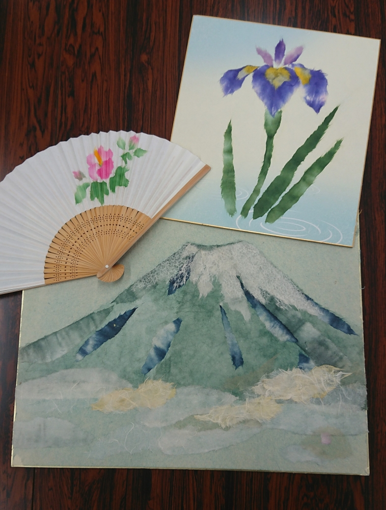 ハクビ和紙ちぎり絵学院北千住教室_1