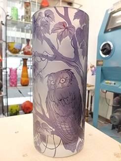 ガラス工芸サンドブラスト本部教室_4