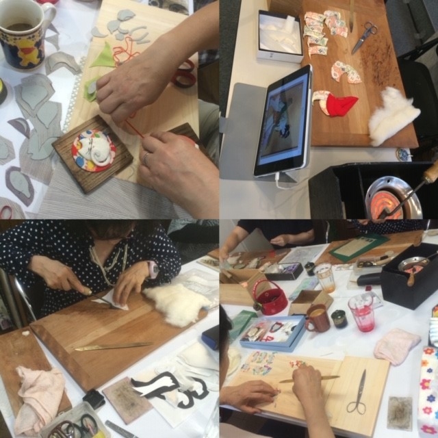 絵布包楽（ENUBOULLA）＆さんぽみち　美術押絵と日本画教室工房　_2