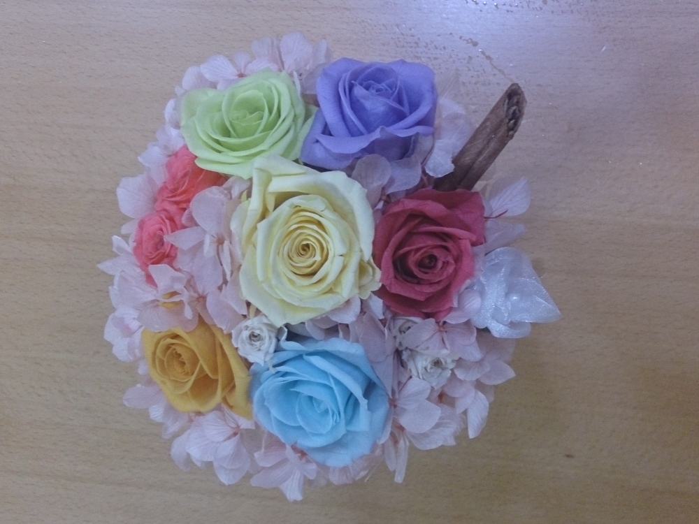 フラワーアレンジメント アロハアアリイ_3