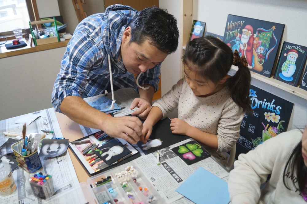 ヒローズチョークアート