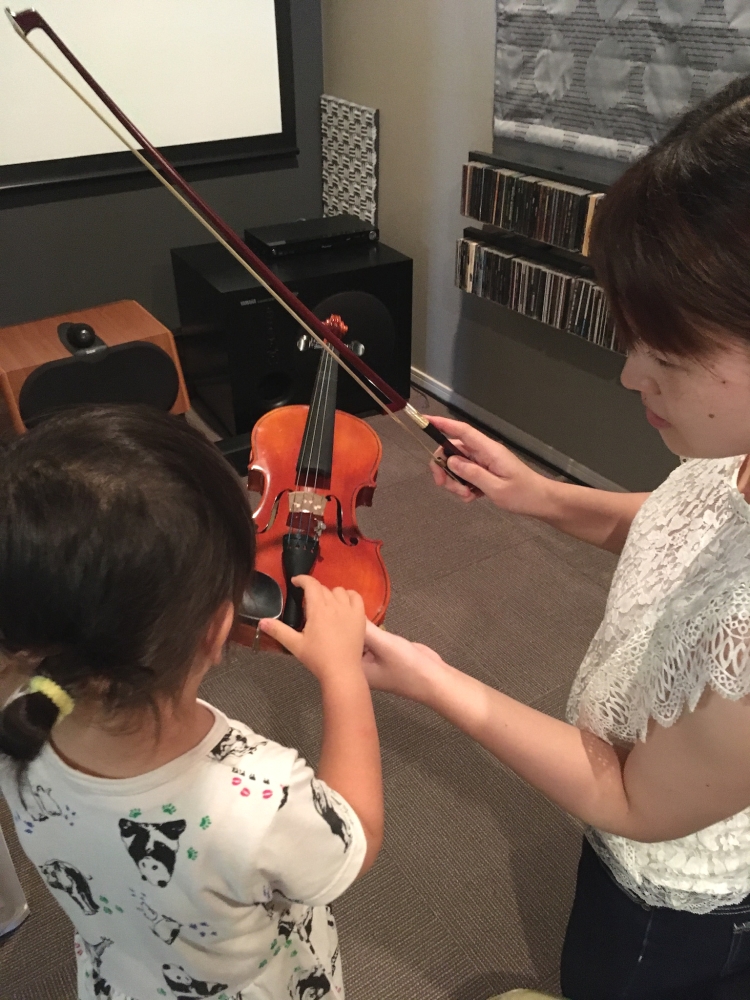 violin lesson Melody