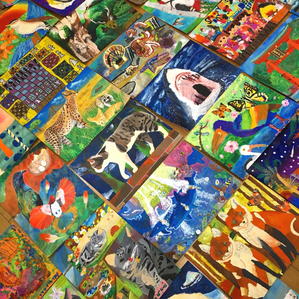 お絵かき教室 キウイ