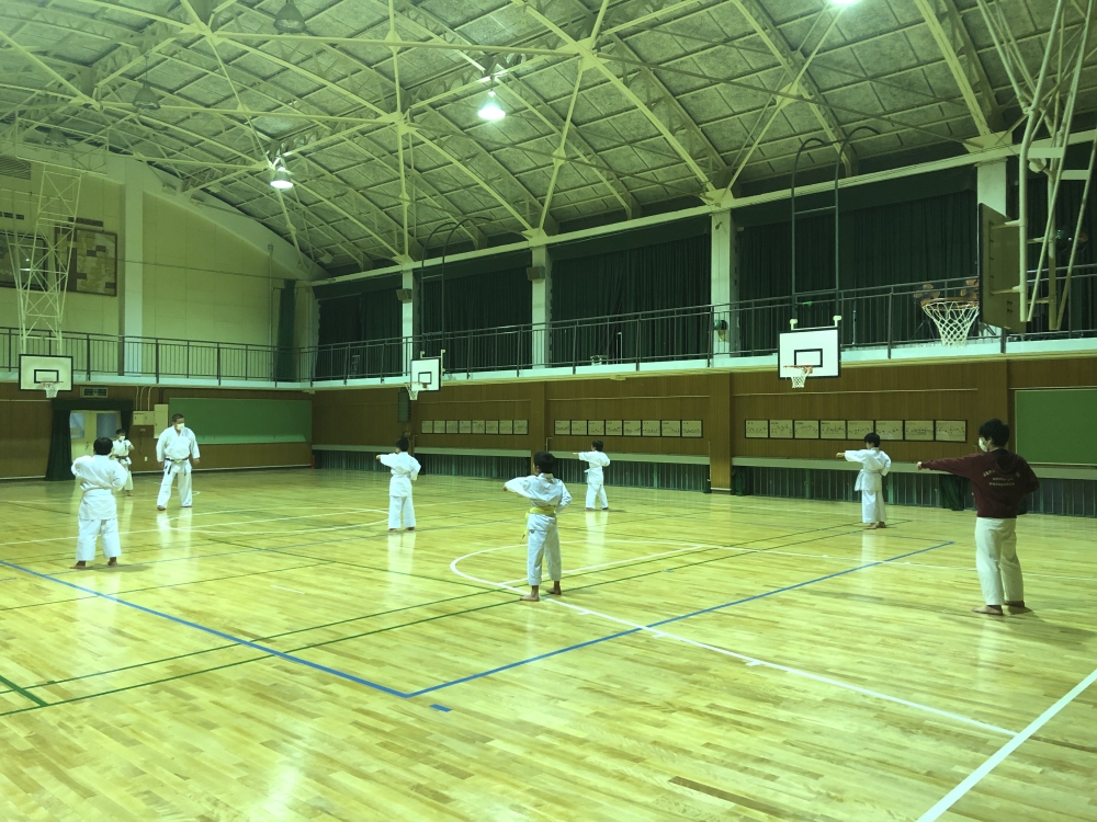 糸東流空手道 正修館 東大阪 『石切小学校』道場