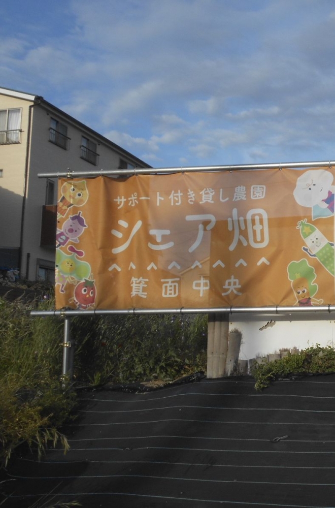 シェア畑 箕面中央_1