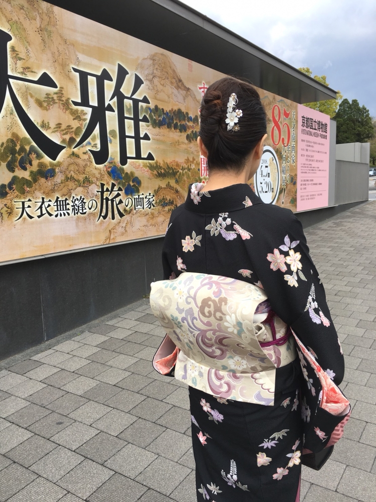 前結び　谷内着付教室